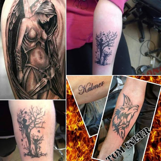 Explore flowers for tattoo ideas, creative tattoo ideas in Elko, available at Custom Tattoos and Body Piercing Studio