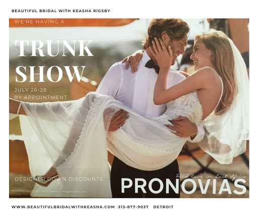 Bridal Shop «Beautiful Bridal with Keasha Rigsby», reviews and photos, 2921 E Jefferson Ave, Detroit, MI 48207, USA