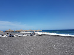 Foto di Spiaggia di Kamari area servizi
