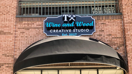 Texas wine and wood
