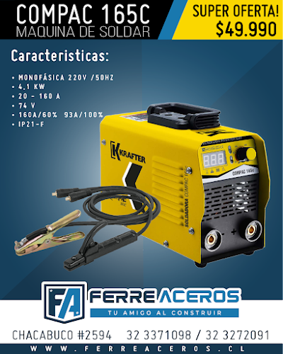 Teléfono de FerreAceros - Punto Blue Express.