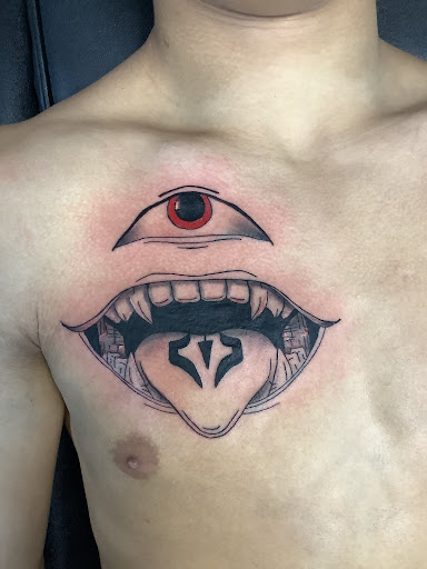 Explore halloween tattoo ideas for guys, creative tattoo ideas in Whitehall, available at Beachside Tattoos & Smoke Shop