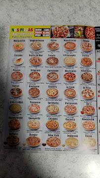 La CASA DELLA PIZZA à Boulogne-sur-Mer menu