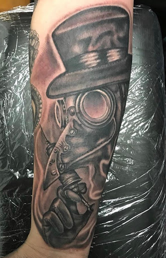 Explore ariel tattoo ideas, creative tattoo ideas in Silver City, available at Independent Ink Tattoo