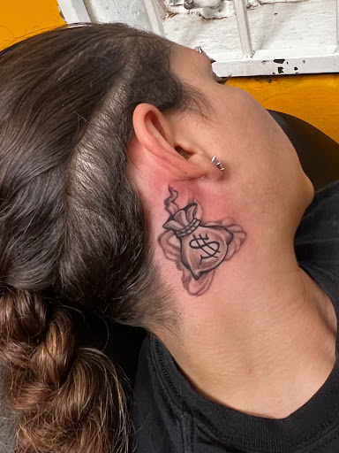 Explore clock sleeve tattoo ideas, creative tattoo ideas in Las Cruces, available at Real INX Fine Art- Tattoo Piercing & Art Studio