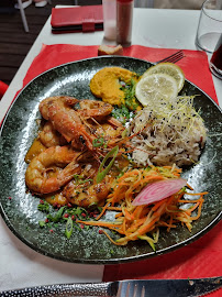 Produits de la mer du Restaurant de spécialités à base de poisson-pêcheur Le Poisson Rouge à Vieux-Boucau-les-Bains - n°4