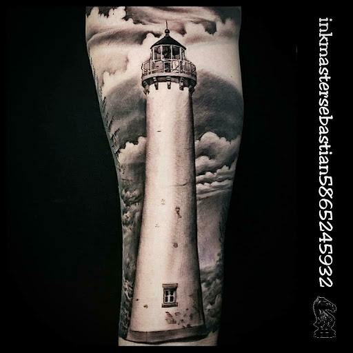 Explore small fishing tattoo ideas, creative tattoo ideas in Warren, available at Dark Horse Tattoo Co. LLC.