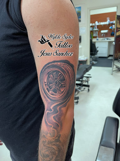 Explore feminine arm tattoo ideas, creative tattoo ideas in San Diego, available at Wylde Sydes Tattoo & Body Piercing