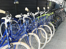 Hune-Blokhus Cykeludlejning, Fahrradverleih