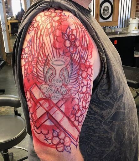 Explore small lana del rey tattoo ideas, creative tattoo ideas in Dunn, available at Heart and Hammer Tattoo Co.