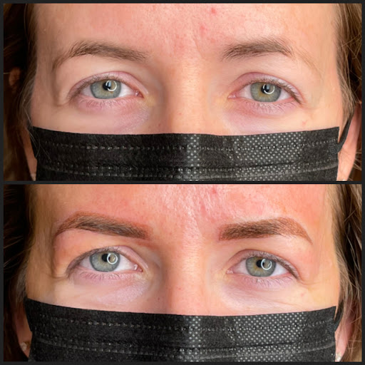 Explore half.sleeve tattoo ideas, creative tattoo ideas in Peoria Heights, available at BeautiFULL Brows By Jen Microblading - Permanent Makeup Wild Honey Beauty Studio