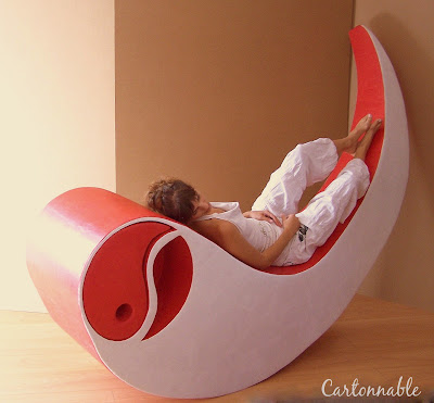 Cartonnable - Objets, meubles en carton, créations en papier mâché, sculptures multi-matières à Valergues
