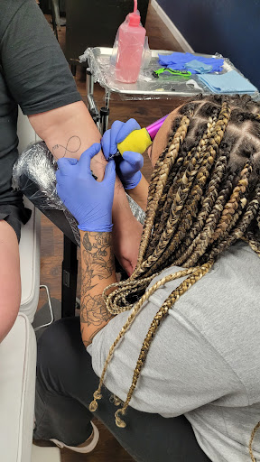 Explore cyberpunk 2077 tattoo ideas, creative tattoo ideas in Texarkana, available at Body of Art Texarkana