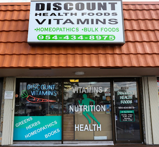 Vitamin & Supplements Store «Discount Health Foods», reviews and photos, 8222 Griffin Rd, Davie, FL 33328, USA