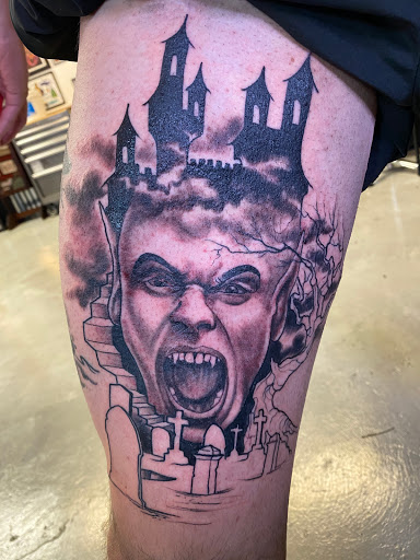 Explore sea shell tattoo ideas, creative tattoo ideas in Salt Lake City, available at State Street Tattoo Co. of Utah