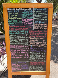 Menu du Osteria il 9 à Rome