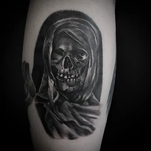 Explore no regrets tattoo ideas, creative tattoo ideas in Midlothian, available at Rivermore Tattoo