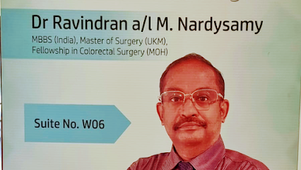 Dr Ravindran Surgical & Colorectal Specialist Ipoh at Hospital Fatimah