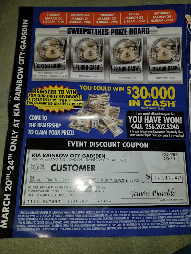 Kia Dealer «Kia Store Rainbow City - Gadsden», reviews and photos