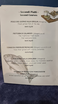 Ristorante Enhorabona à Alghero menu