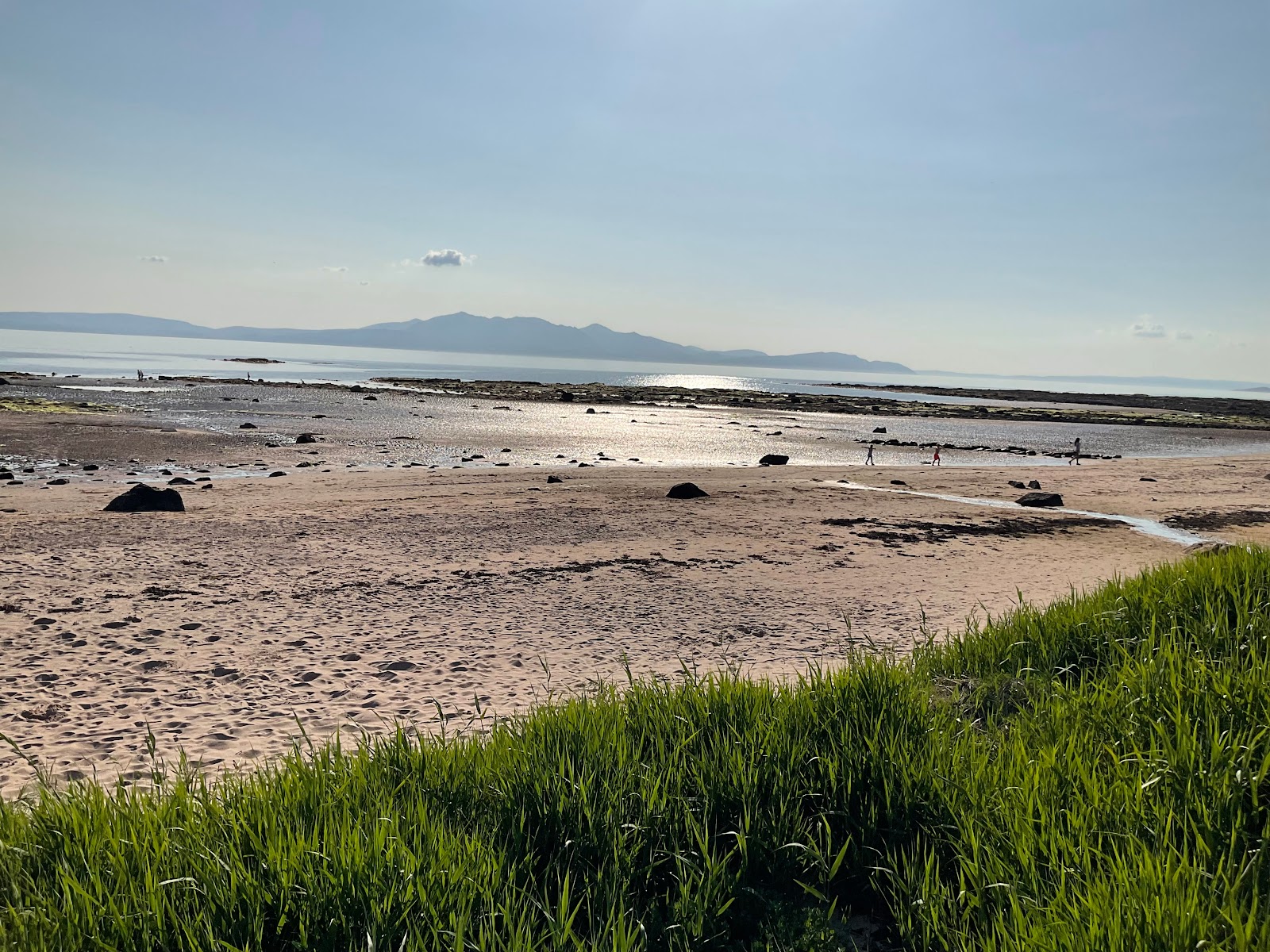 Photo of North Shore Beach and the settlement