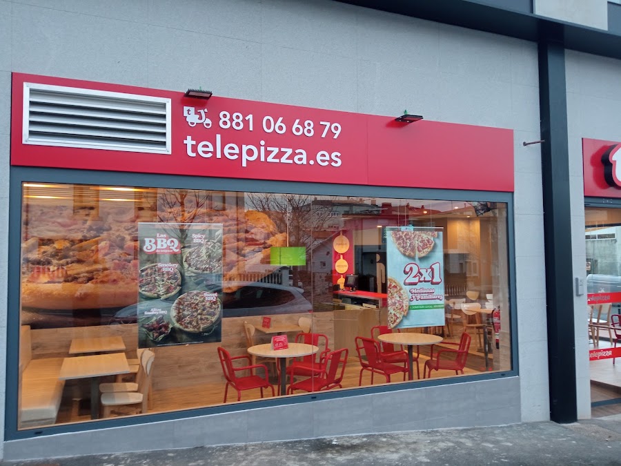 Telepizza Santa Cruz, Oleiros - Comida a domicilio