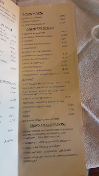 Agriturismo Vazianello à Caprarola menu
