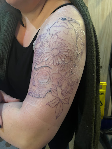 Explore cyber y2k tattoo ideas, creative tattoo ideas in Virginia Beach, available at Studio Evolve