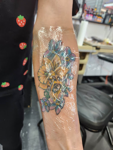 Explore foo fighters tattoo ideas, creative tattoo ideas in Sturgis, available at The Tattoo Cellar