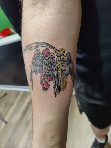Explore tattoo ideas hombre, creative tattoo ideas in Shamokin, available at Darkline Tattoo Studio