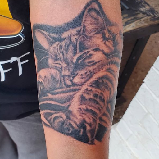 Explore atlanta falcons tattoo ideas, creative tattoo ideas in Oklahoma City, available at Oklahoma Tattoo Collective