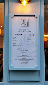 Restaurant japonais authentique HACHI BENTO à Paris (le menu)