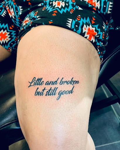 Explore mens spine tattoo ideas, creative tattoo ideas in Cleveland, available at Vanaheim Tattoo and Piercing Studio