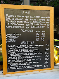 Carte du Restaurant Le Quatre à Aix-en-Provence