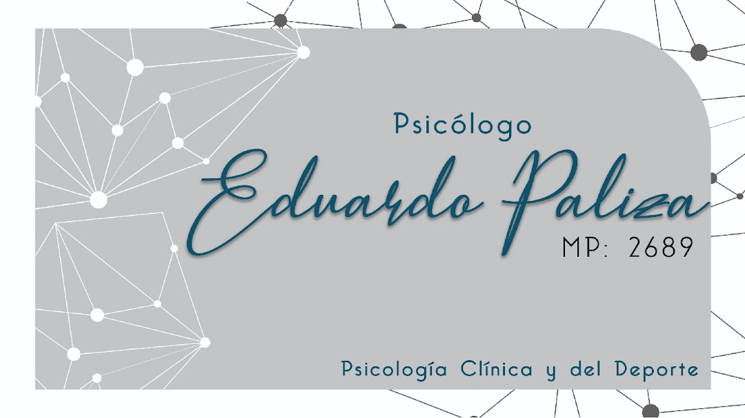 Psicólogo Eduardo Paliza