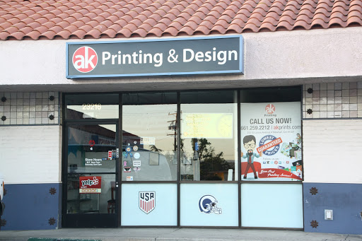 Print Shop «A K Printing & Design», reviews and photos, 23216 Lyons Ave, Newhall, CA 91321, USA