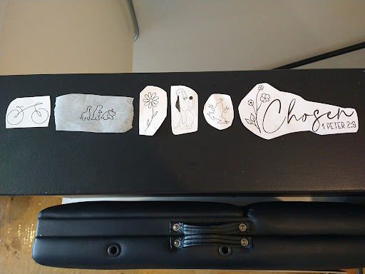 Explore spontaneous tattoo ideas, creative tattoo ideas in Hutto, available at East street tattoo