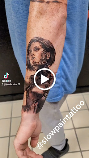 Explore small tattoo ideas behind the ear, creative tattoo ideas in Hereford, available at Slow Pain Tattoo Body Art Studio