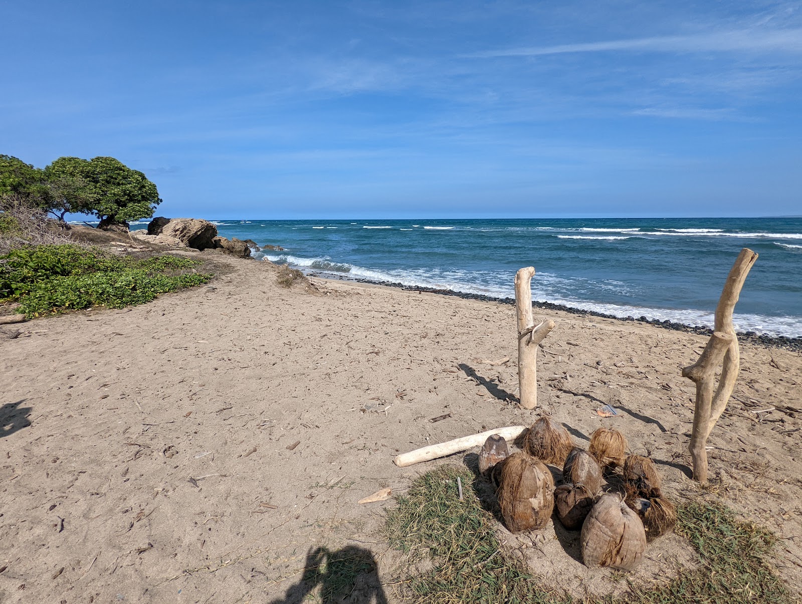 Waiehu Beach'in fotoğrafı uçurumlarla desteklenmiş