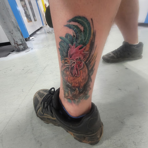 Explore ghost band tattoo ideas, creative tattoo ideas in Navarre, available at Ocean Wave Tattoo