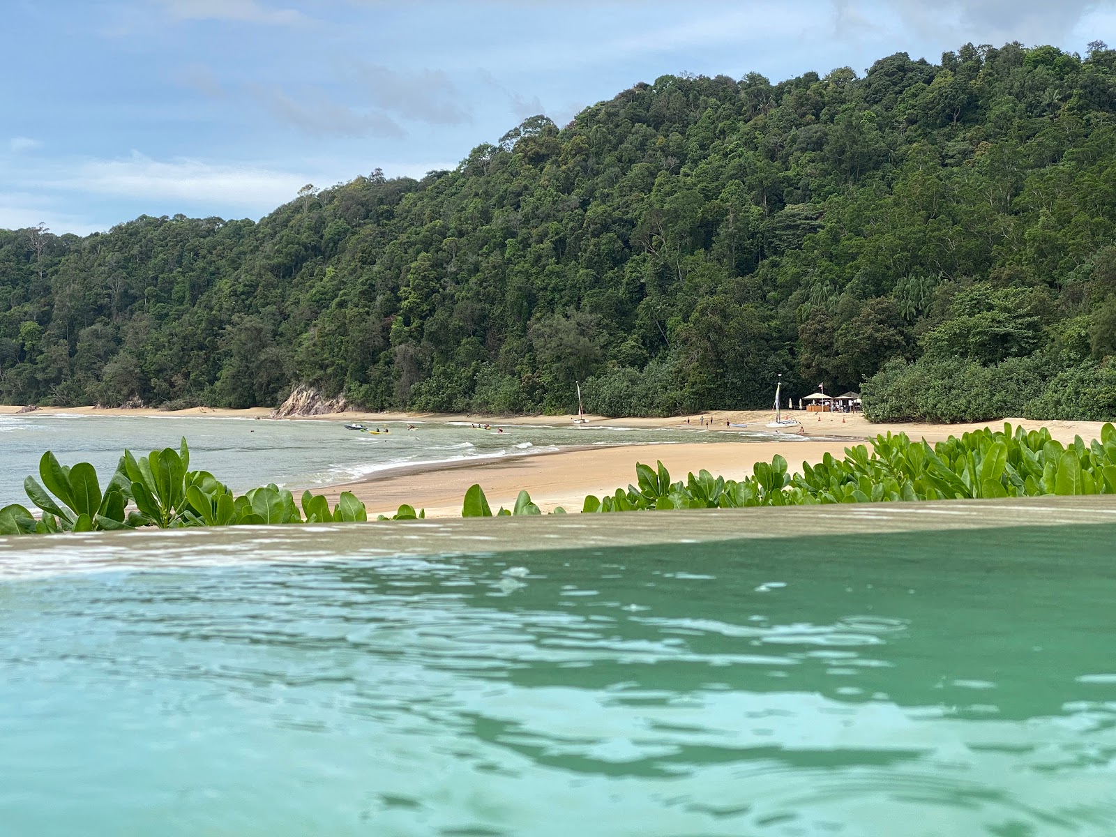 Foto av Cherating beach - populär plats bland avkopplingskännare