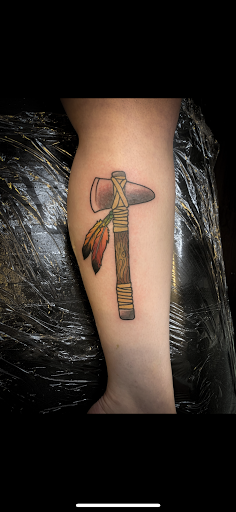 Explore shaka tattoo ideas, creative tattoo ideas in Warrensburg, available at Altered Visions Tattoo Studio