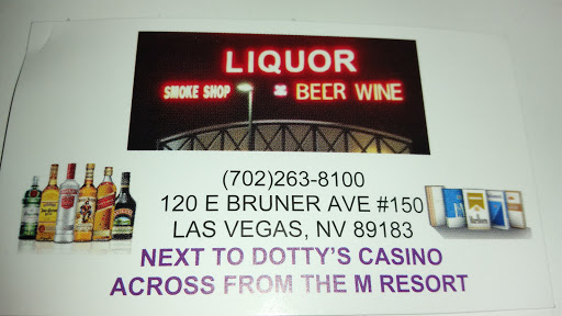 Liquor Store «Puff N Stuff Liquor & Smoke Shop», reviews and photos, 120 E Bruner Ave #155, Las Vegas, NV 89183, USA