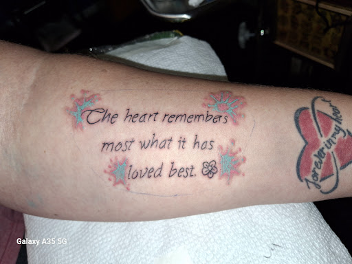 Find tattoo business card ideas for your next unique tattoo in Englewood at The Original Big Daddy Tattoo & Body Piercing est.1997 est.1997