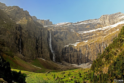La Grande Cascade à Gavarnie-Gèdre