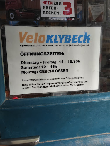 VeloKlybeck Januar und Juli geschlossen - Fahrradgeschäft