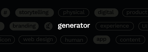 Generator design agency