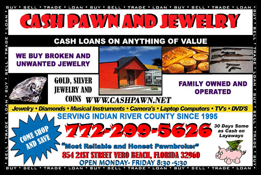 Pawn Shop «Cash Pawn & Jewelry», reviews and photos, 854 21st St, Vero Beach, FL 32960, USA