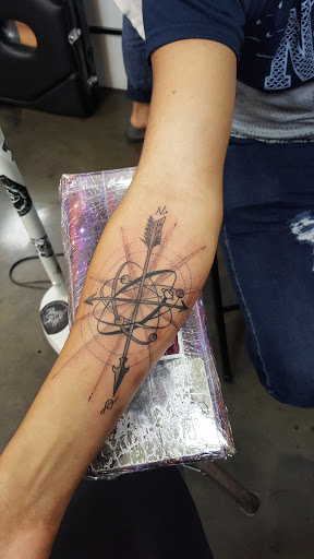Explore sky tattoo ideas, creative tattoo ideas in Garden Grove, available at Dr. Tattoo Studio