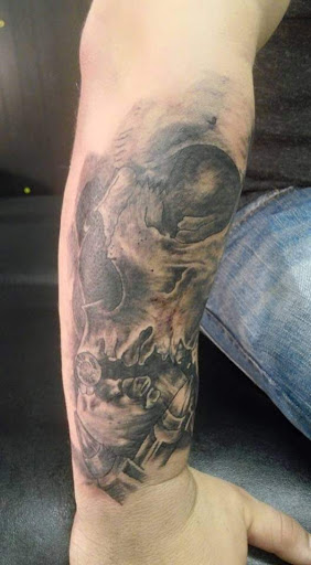 Explore cute ghost tattoo ideas, creative tattoo ideas in Penn Yan, available at The Tattoo Shop